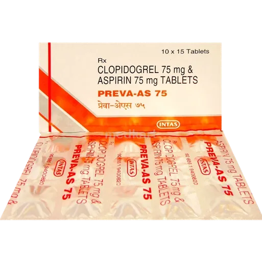 preva as 75mg tablet 15's